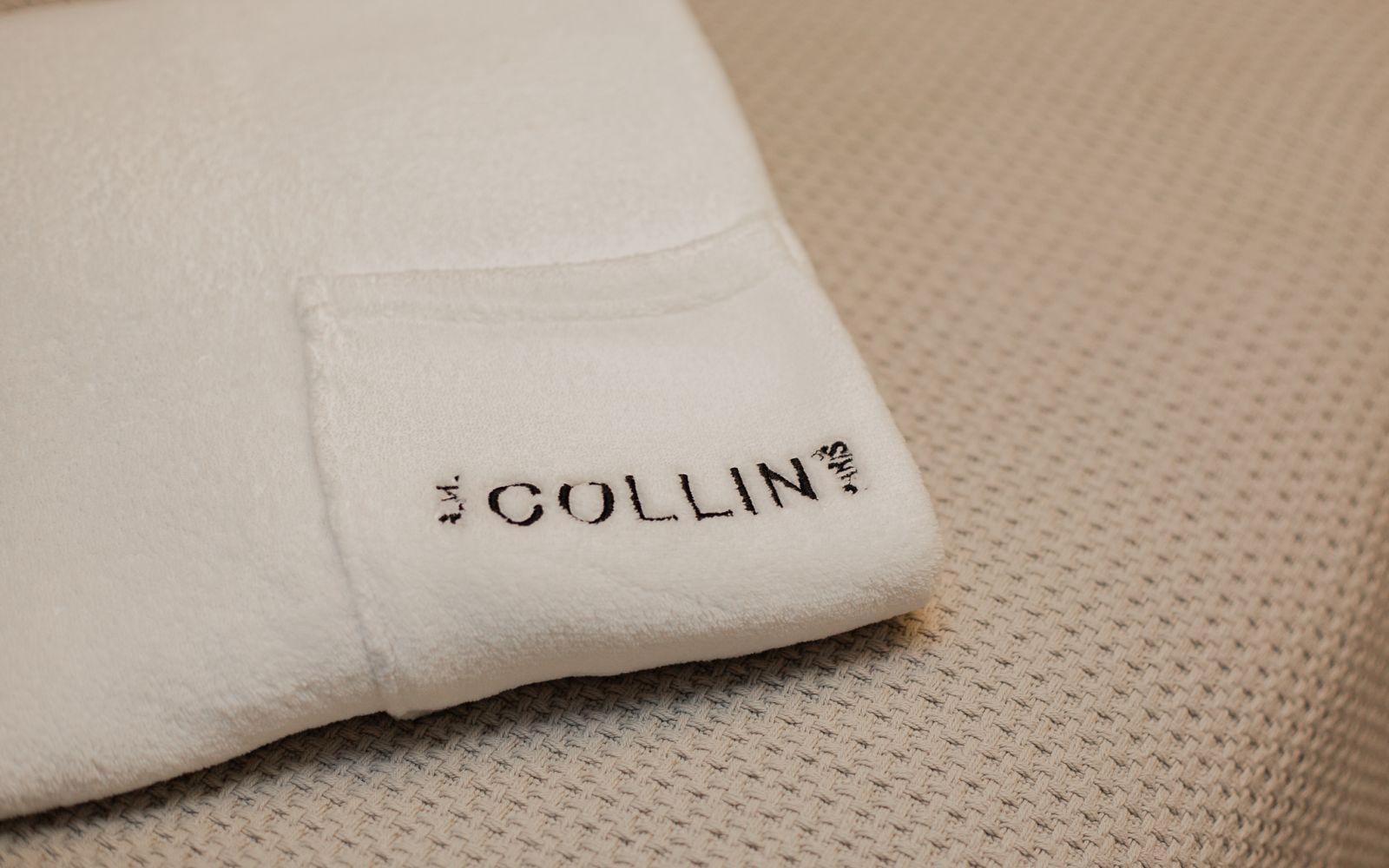 A Close Up Of A Towel